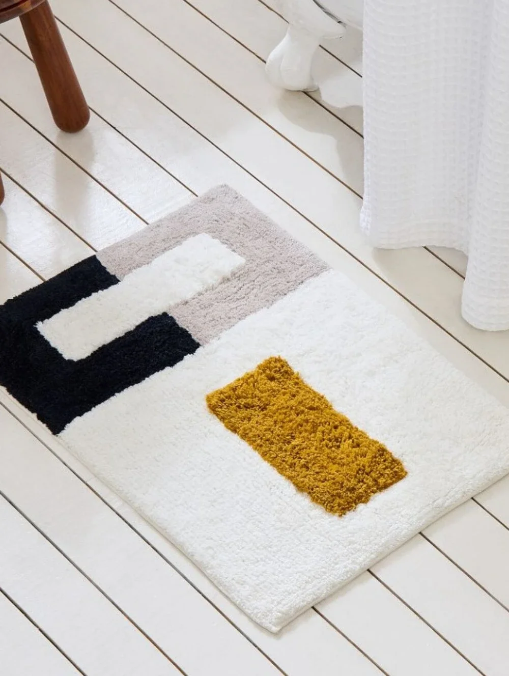 west elm Colorblock Bath Mat